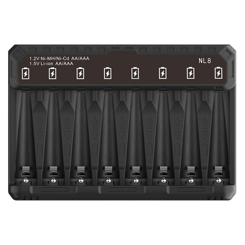 portable rechargeable lithium ion battery charger