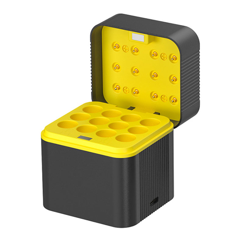 12-slot AA battery charger