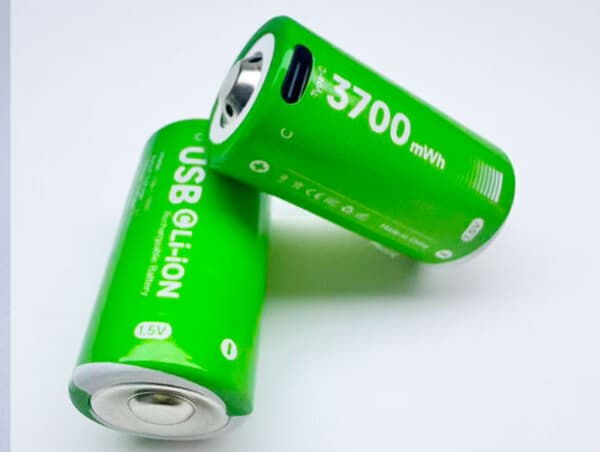 1.5v lithium aa batteries rechargeable